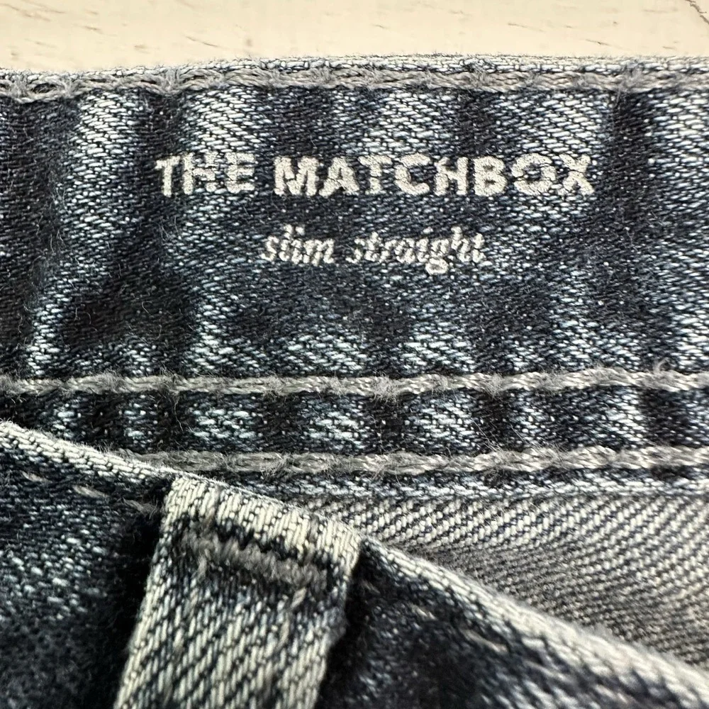 AG Adriano Goldschmied The Matchbox Jeans Men's 31x28 Slim Straight Dark Blue